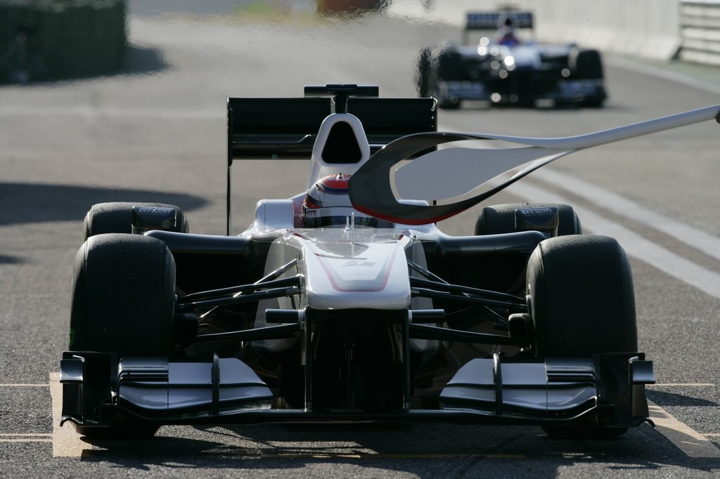 Test Valencia primi km, Kamui Kobayashi, BMW Sauber C29